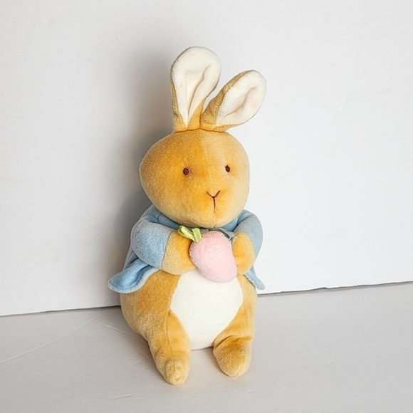 Eden plush bunny with carrot toy Beatrix Potter Peter Rabbit - Picture 1 of 9